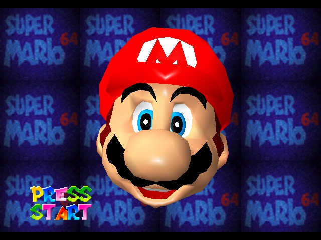 Kaizo Mario 64 Title Screen
